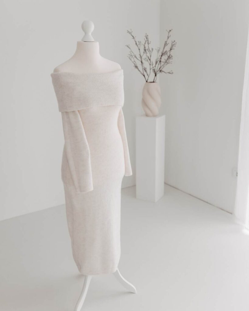 Kleid für natürliche Fotoshootings