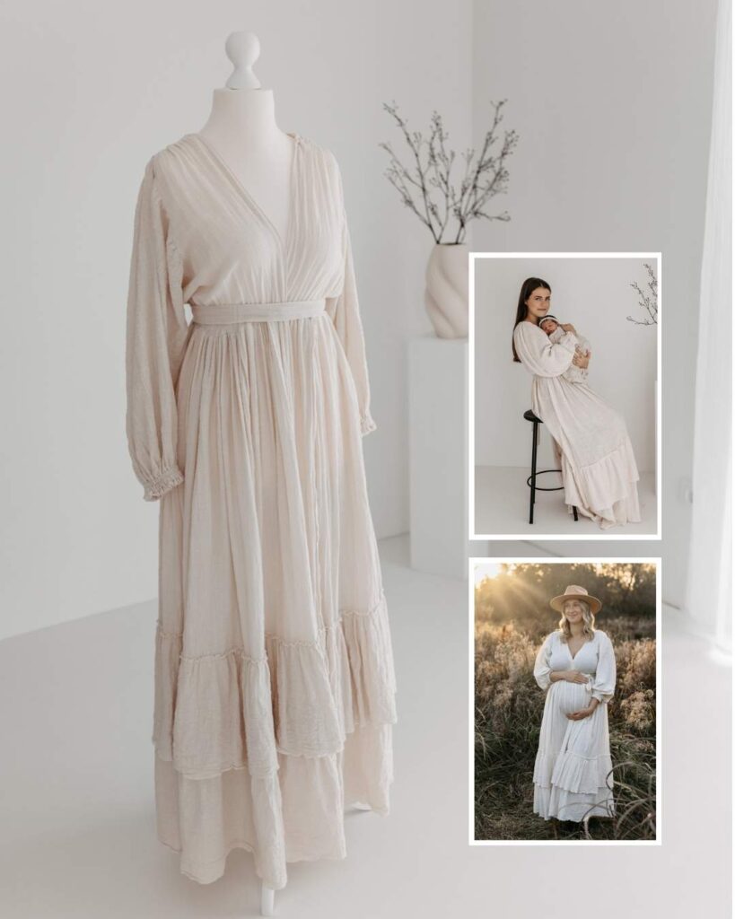 Babybauchkleid für Fotoshootings in Alsfeld und Umgebung